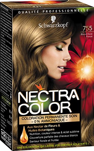 Nectra coloration n°755 blond dore fonce