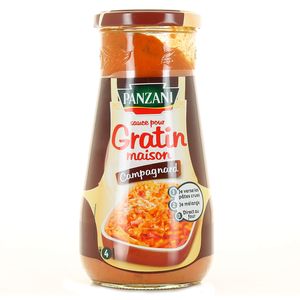 Sauce campagnarde pour gratin PANZANI, 500g