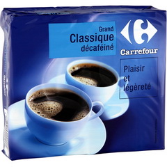Cafe decafeine moulu - Grand Classique