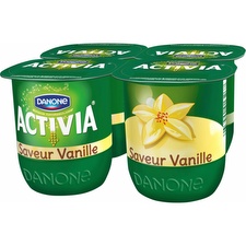 Yaourts saveur vanille Activia