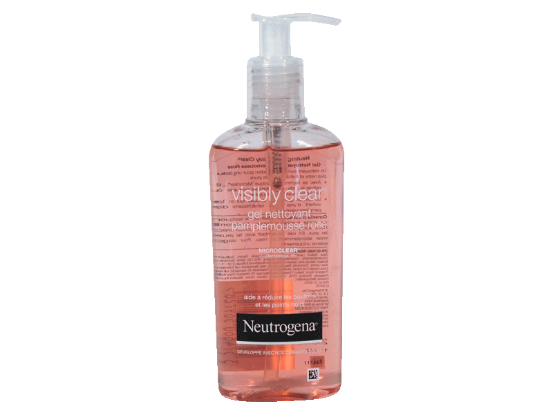 Gel nettoyant pamplemousse rose, Visibly Clear