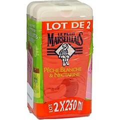 Petit Marseillais douche peche blanche nectarine 2x250ml