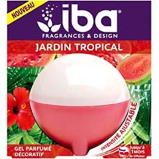 Desodorisant gel parfum jardin tropical IBA, 80g