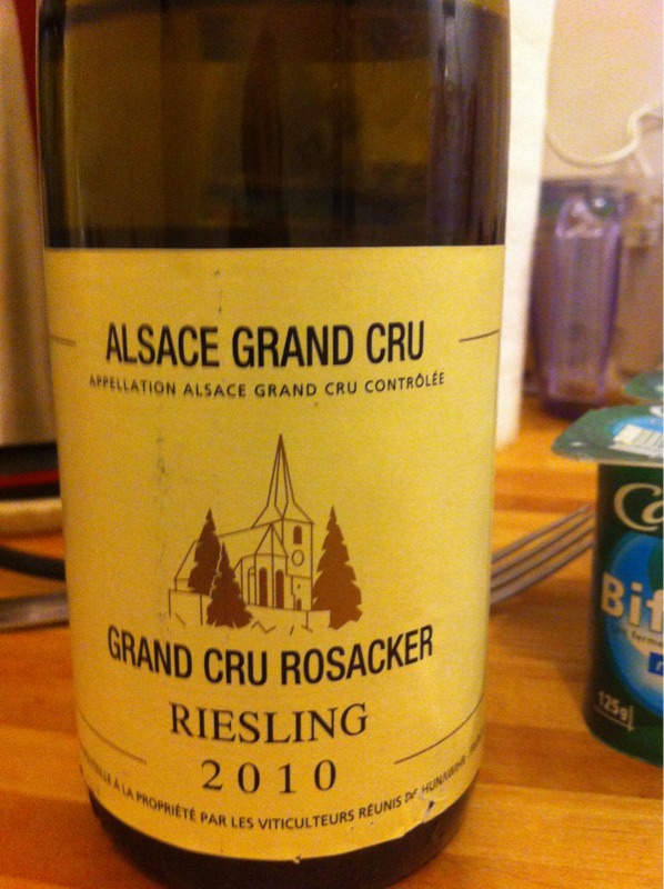 Rosacker riesling grand cru 2010 75cl