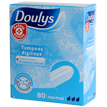 Tampon Doulys digital Normal x80