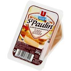 Saint Paulin au lait pasteurise U, 22%MG, 200g