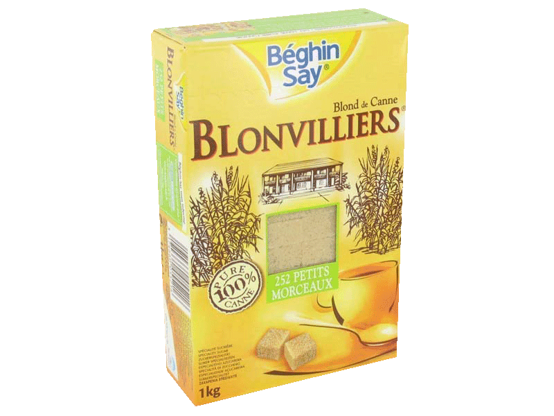 Béghin Say Blonvilliers - Spécialité sucrière 100% pure canne le paquet de 1 kg