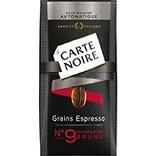 Café grains expresso N°9 torréfaction brune CARTE NOIRE, 250g