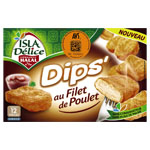 Isla Delice dips filet de poulet x12 -240g