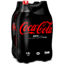 Coca-Cola zéro bouteille 4x1,5l