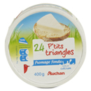 Auchan petits triangles de fromage fondu x24 -400G