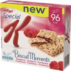 Biscuits moments framboise SPECIAL K KELLOGG'S, 5x25g