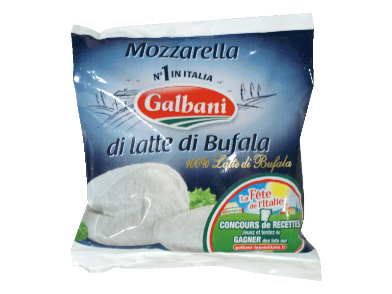 Galbani, Mozzarella Di Latte Di Bufala, le sachet de 125g