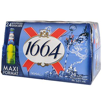 Biere 1664 Lacroix 24x25cl 5.5°