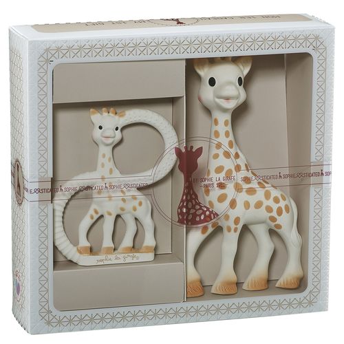 Vulli Coffret Cadeau Naissance Sophie la girafe + Anneau de Dentition