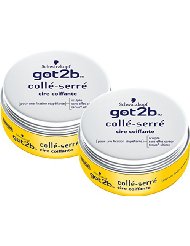 Got2B Cire Coiffants Collé Serré 75 ml - Lot de 2